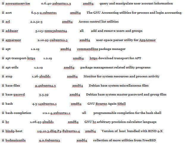 debian show installed packages debian show installed packages