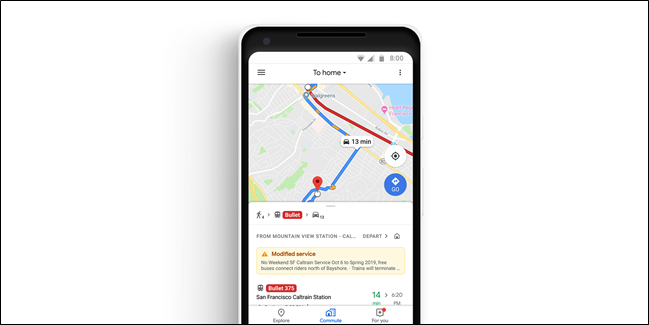 Google Maps is Getting Better Commute Features, Music Player Integration