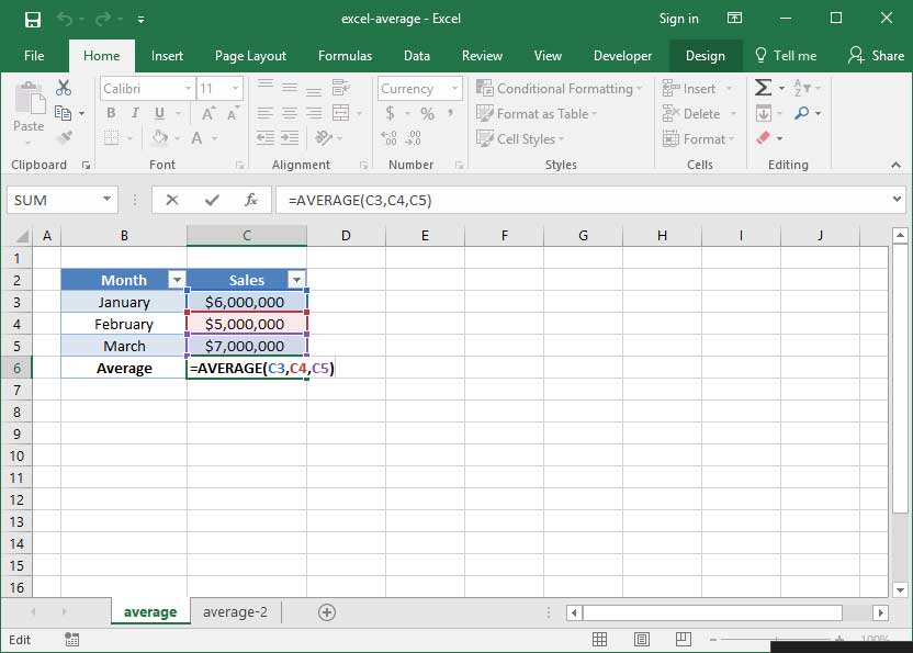 average-and-percentage-formula-in-excel-youtube